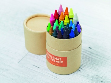 Logo trade corporate gifts picture of: 30 wax crayons