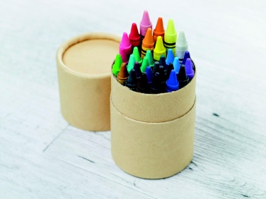 Logo trade advertising products picture of: 30 wax crayons