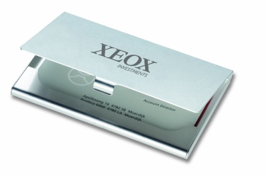 Logotrade promotional merchandise picture of: Aluminium business card holder