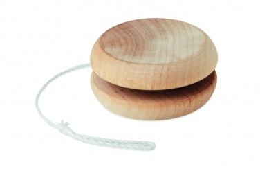 Logo trade promotional giveaways image of: Wooden yoyo