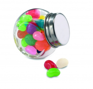Logo trade advertising product photo of: Glass jar with jelly beans