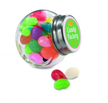 Logo trade advertising product photo of: Glass jar with jelly beans