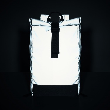 Logotrade corporate gifts photo of: Reflective Rolltop backpack