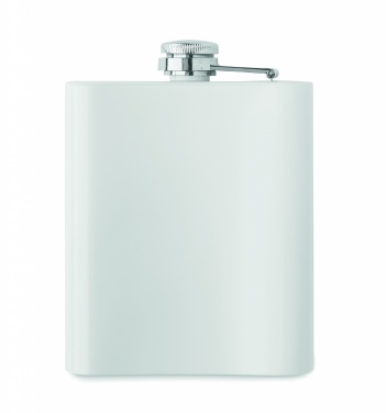 Logo trade business gift photo of: Sublimation slim hip flask