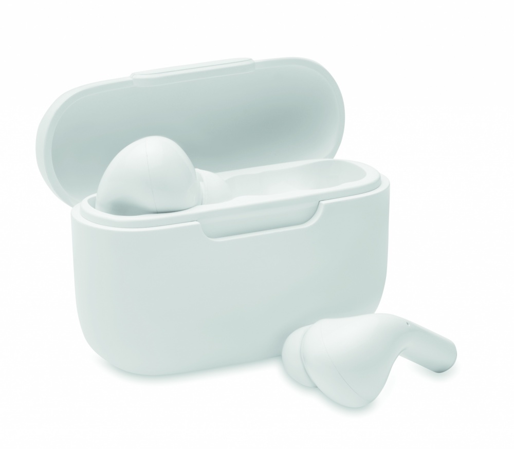 Logo trade advertising products picture of: ABS TWS earbuds