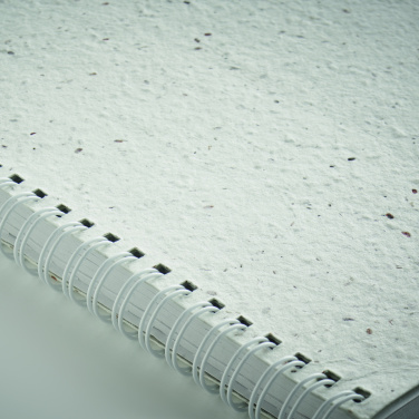 Logotrade promotional gift image of: A5 seed paper cover notebook