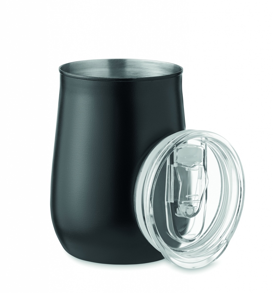 Logo trade promotional giveaways image of: Recycled stainless steel mug