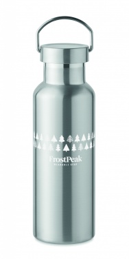 Logotrade promotional item image of: Double wall bottle 500 ml