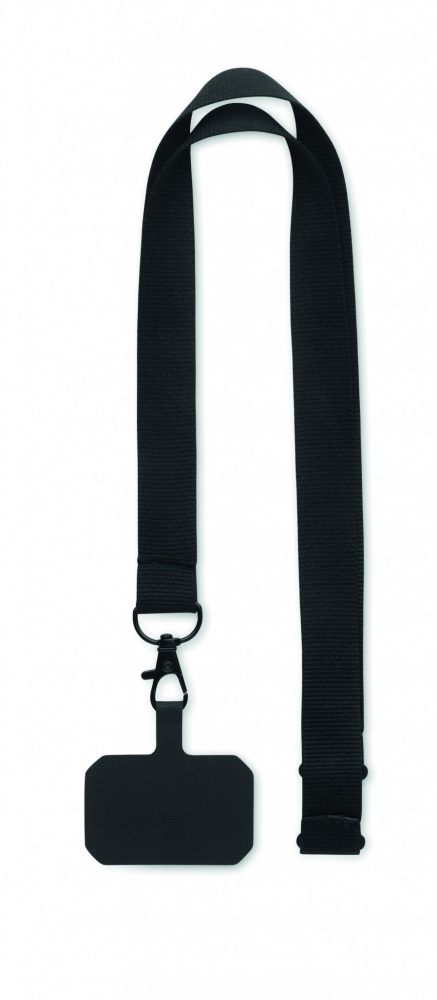 Logo trade business gift photo of: Phone holder lanyard