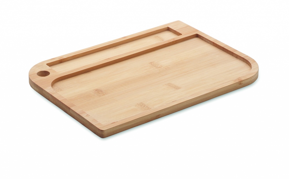 Logo trade promotional products picture of: Meal plate in bamboo