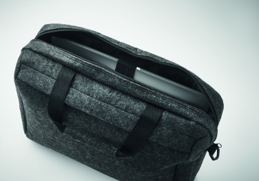 Logo trade advertising products image of: 15 inch RPET felt laptop bag