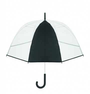 Logo trade business gift photo of: Transparent 23 inch manual open umbrella