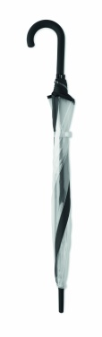 Logotrade promotional giveaway picture of: Transparent 23 inch manual open umbrella