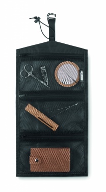 Logo trade corporate gift photo of: 210RPET travel cable organizer