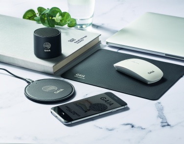 Logo trade promotional product photo of: Recycled PU wireless speaker