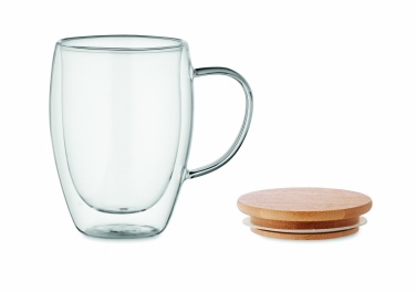 Logotrade promotional merchandise image of: Double wall borosilicate mug