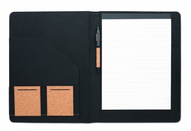 Logo trade promotional merchandise image of: A4 cork conference folder