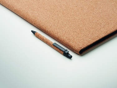 Logo trade promotional giveaways picture of: A4 cork conference folder