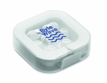 Logotrade promotional gift picture of: Ear phones with silicone covers