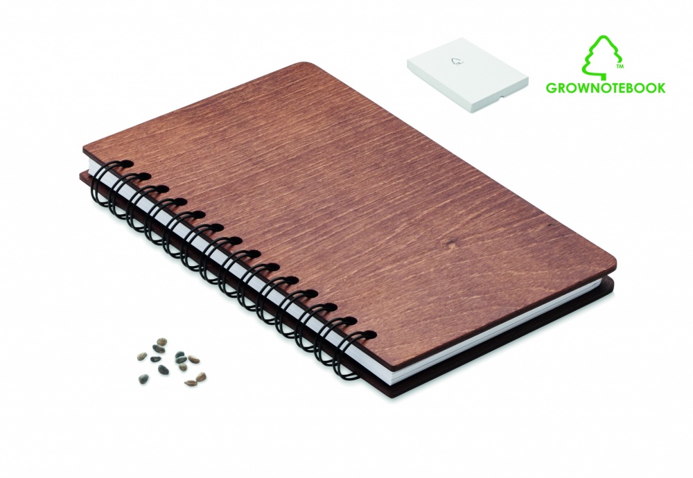Logo trade promotional giveaway photo of: A5 Birch tree GROWBOOK™