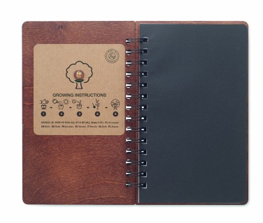 Logotrade advertising products photo of: A5 Birch tree GROWBOOK™