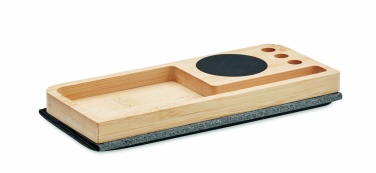 Logotrade corporate gifts photo of: Wireless charger in bamboo 15W