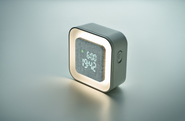 Logotrade advertising product picture of: Recycled ABS/RPET alarm clock Stuttgart