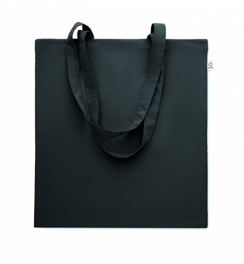Logo trade promotional item photo of: Recycled cotton shopping bag
