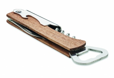 Logotrade corporate gifts photo of: 3 in 1 bamboo bottle opener WOOL