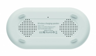 Logotrade business gift image of: 15W wireless charging speaker