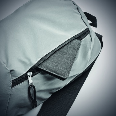 Logo trade promotional items picture of: High reflective backpack 600D