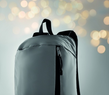 Logo trade corporate gift photo of: High reflective backpack 600D