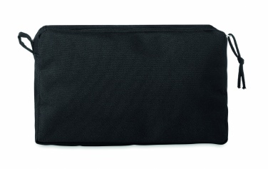 Logo trade promotional giveaways image of: 600D RPET toilet bag