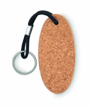 Logotrade promotional giveaway image of: Floating cork key ring Lohja