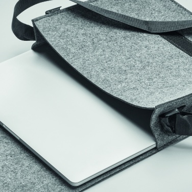 Logotrade promotional gift image of: RPET felt laptop bag