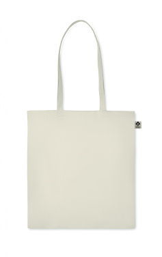 Logo trade promotional giveaway photo of: Organic cotton shopping bag