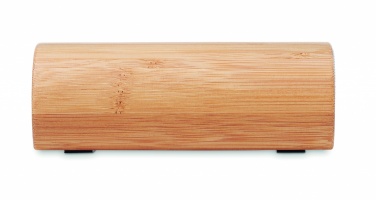 Logo trade promotional item photo of: Wireless bamboo speaker 2x5W