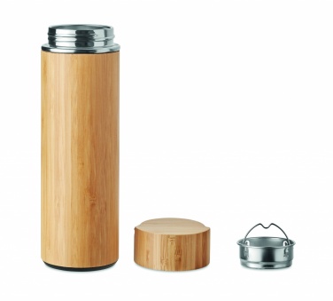 Logotrade promotional product picture of: Double wall flask 400 ml TAMPERE