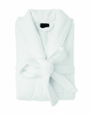 Logo trade promotional merchandise picture of: Bathrobe organic cotton XL/XXL