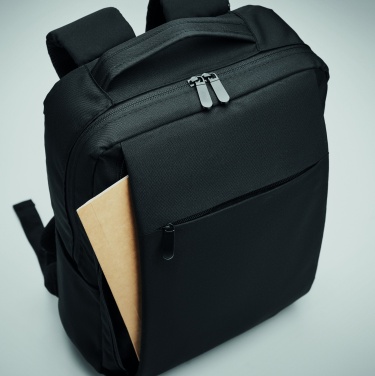Logo trade promotional product photo of: Laptop backpack in 300D RPET