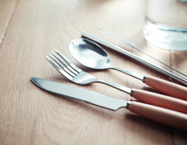 Logo trade promotional gift photo of: Cutlery set stainless steel