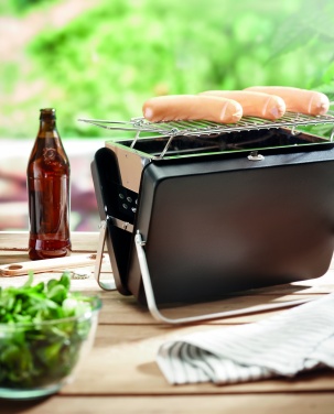 Logo trade promotional giveaway photo of: Portable barbecue and stand