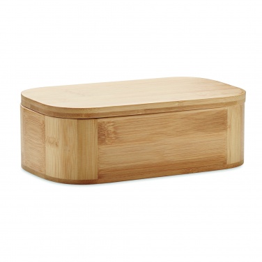 Logo trade corporate gift photo of: Bamboo lunch box 1000ml LADEN LARGE