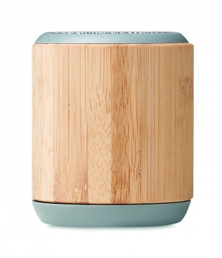 Logo trade advertising products picture of: 5.3 wireless bamboo speaker