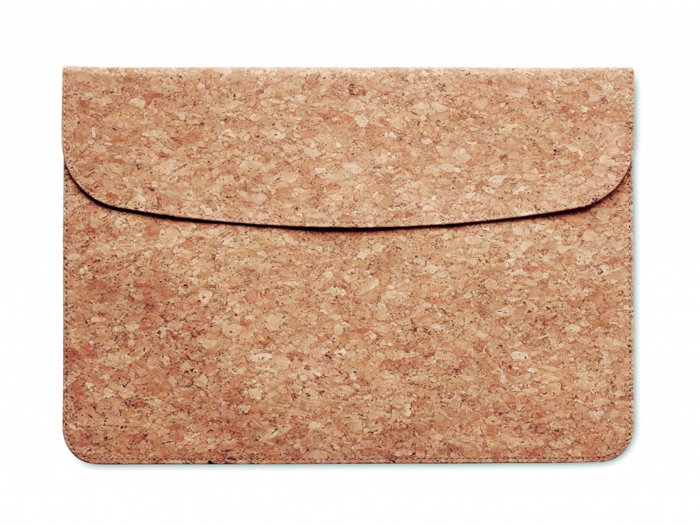 Logotrade business gifts photo of: Cork laptop bag magnetic flap