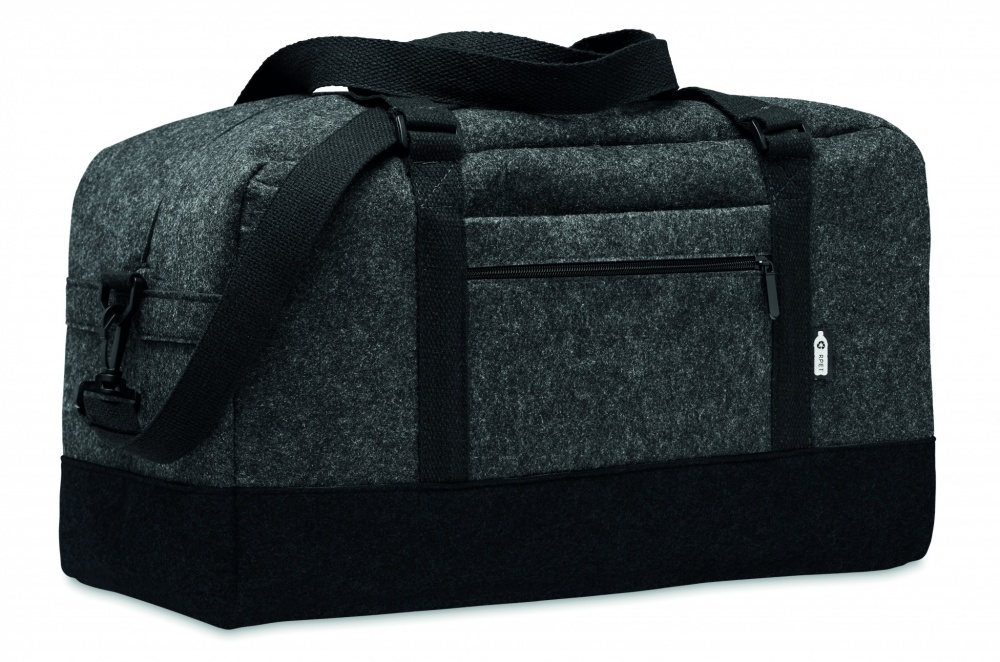Logotrade promotional merchandise picture of: RPET felt weekend bag