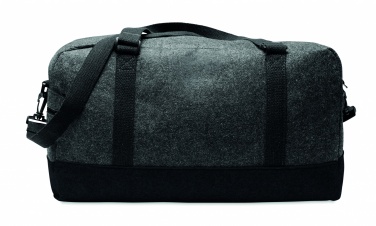 Logo trade promotional merchandise picture of: RPET felt weekend bag