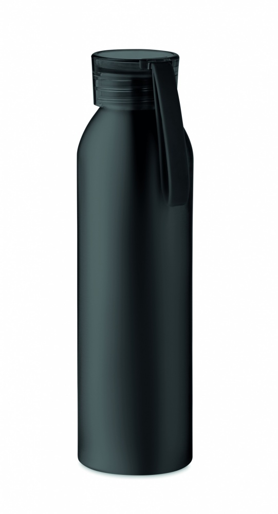 Logo trade promotional giveaways picture of: Recycled aluminum bottle