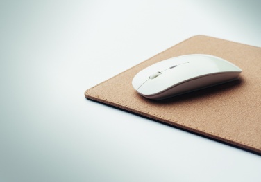 Logo trade promotional products picture of: Cork mouse mat charger 15W