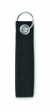 Logotrade promotional giveaways photo of: RPET felt key ring Hämeenlinna